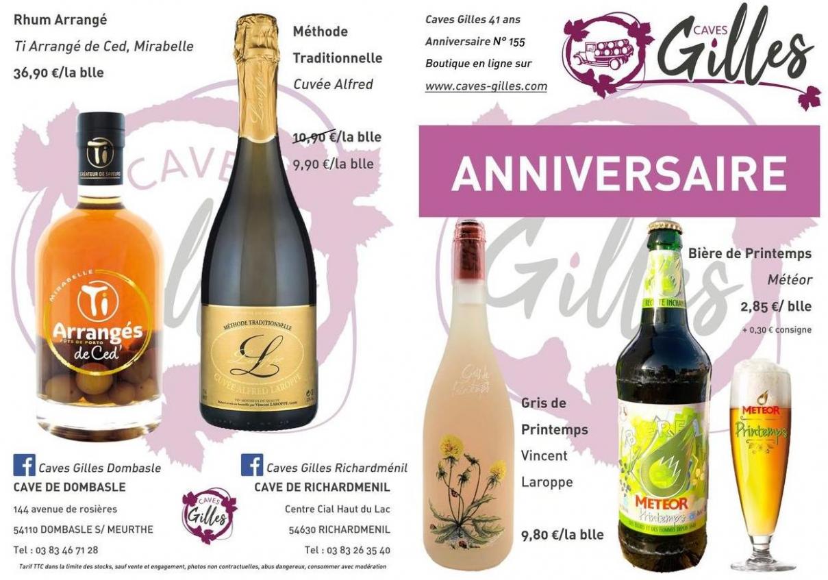 Anniversaire Caves Gilles. Caves Gilles (2023-12-31-2023-12-31)