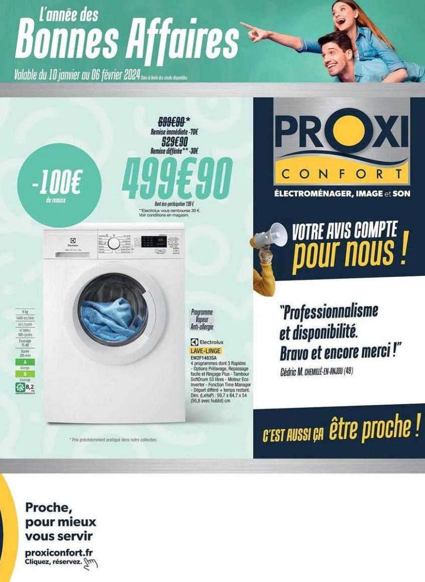 Catalogue Proxi Confort. Proxi Confort (2024-02-06-2024-02-06)