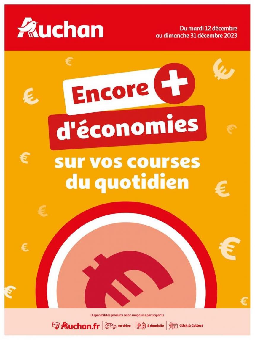 Des Économies Au Quotidien. Auchan (2023-12-31-2023-12-31)
