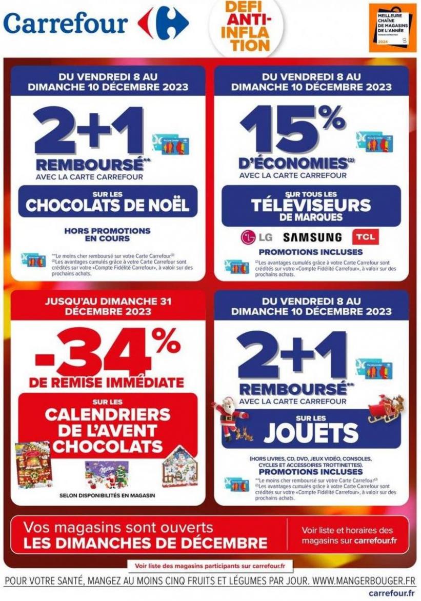 Vos Offres De La Semaine. Carrefour (2023-12-10-2023-12-10)
