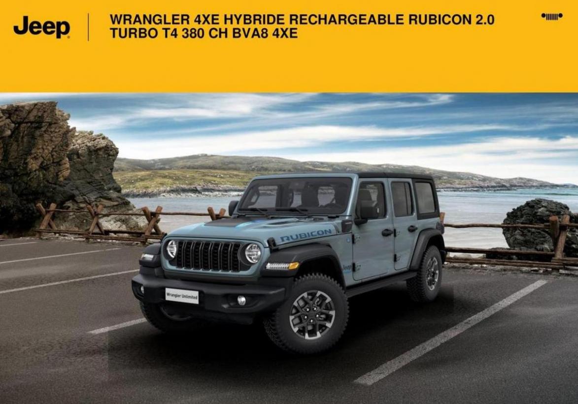 Wrangler 4Xe Hybride Rechargeable Rubicon 2.0 Turbo T4 380 Ch Bva8 4Xe. Jeep (2024-08-31-2024-08-31)