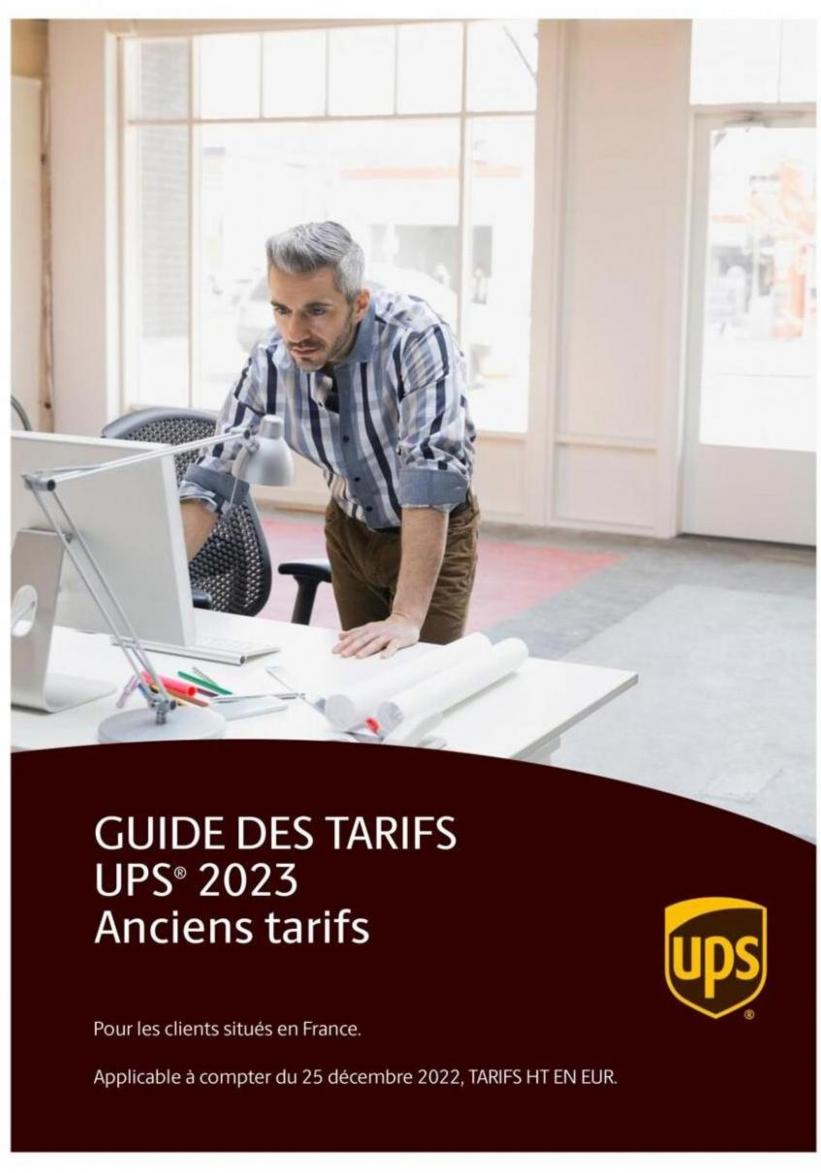 Guide Des Tarifs 2023. Ups (2023-12-31-2023-12-31)