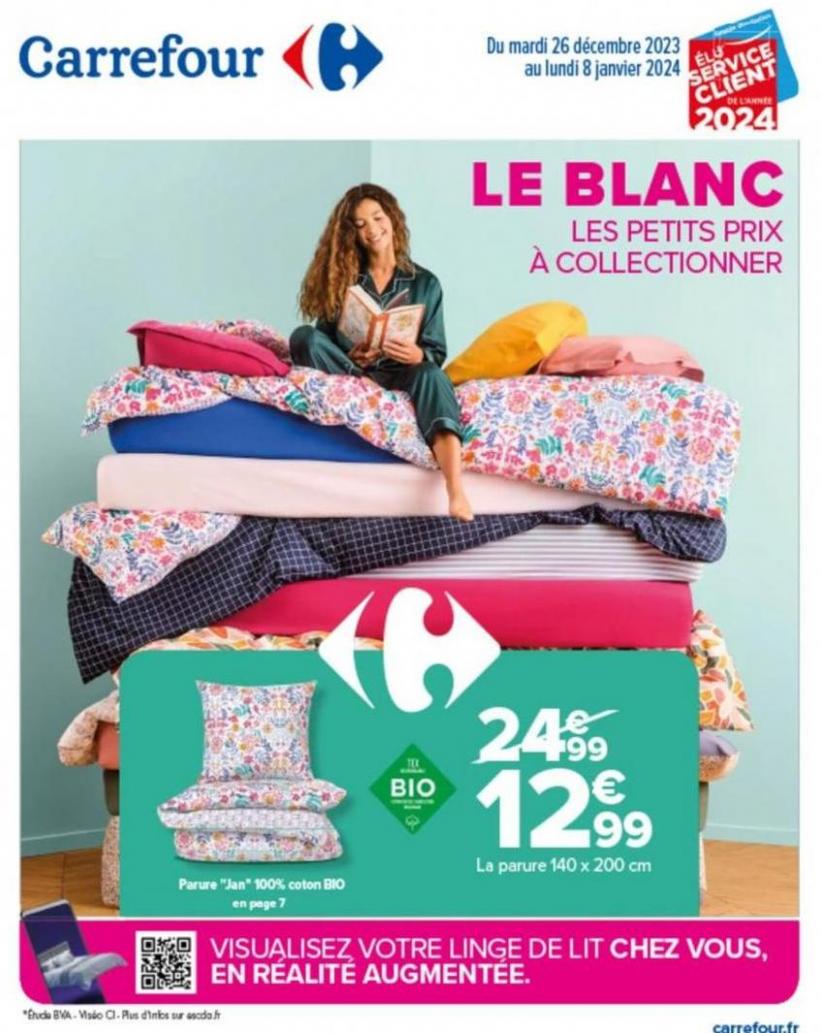 Le Blanc - Les Petits Prix À Collectionner. Carrefour (2024-01-08-2024-01-08)