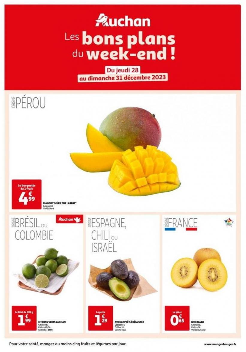 Les Bons Plans Du Week-End Dans Votre Hyper !. Auchan (2023-12-31-2023-12-31)