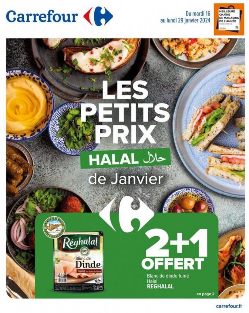 Les Petits Prix Halal De Janvier. Carrefour (2024-01-29-2024-01-29)