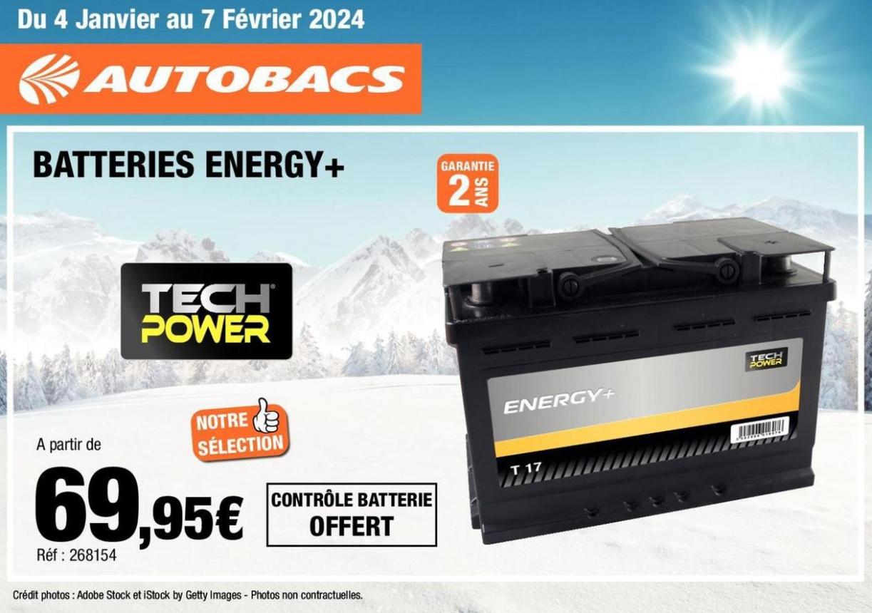 Batteries Energy+. Autobacs (2024-02-07-2024-02-07)