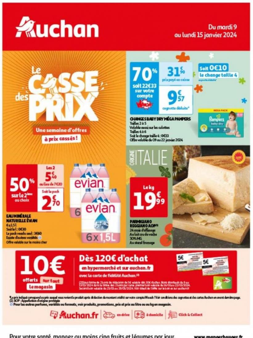 Une Semaine De Promos À Prix Cassés !. Auchan (2024-01-15-2024-01-15)