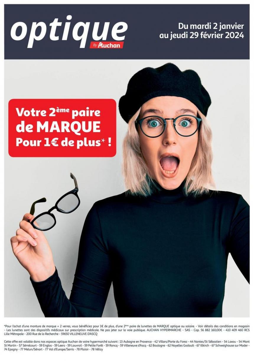 Découvrez Les Offres Optiques Du Moment !. Auchan (2024-02-29-2024-02-29)