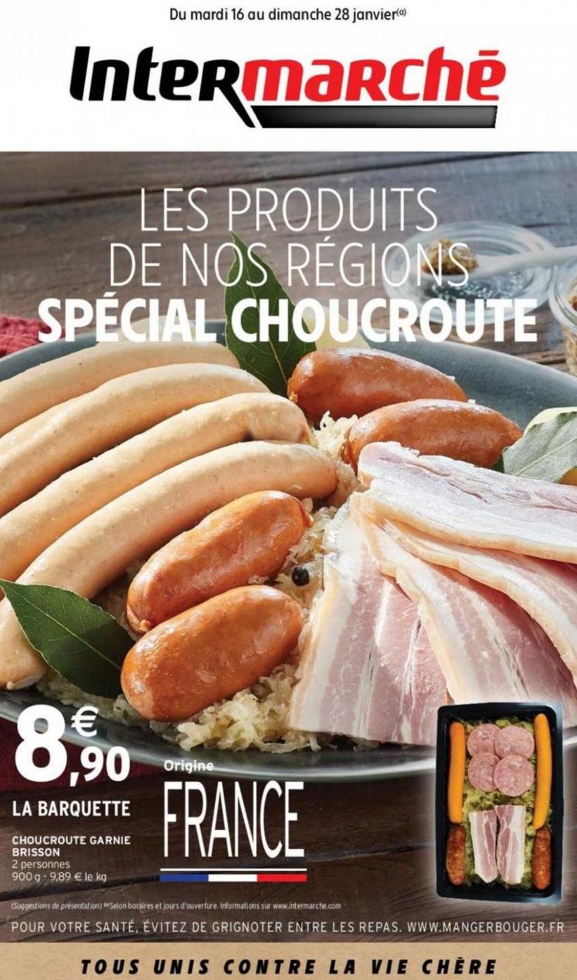 Les Produits De Nos Regions Special Choucroute. Intermarché Express (2024-01-28-2024-01-28)