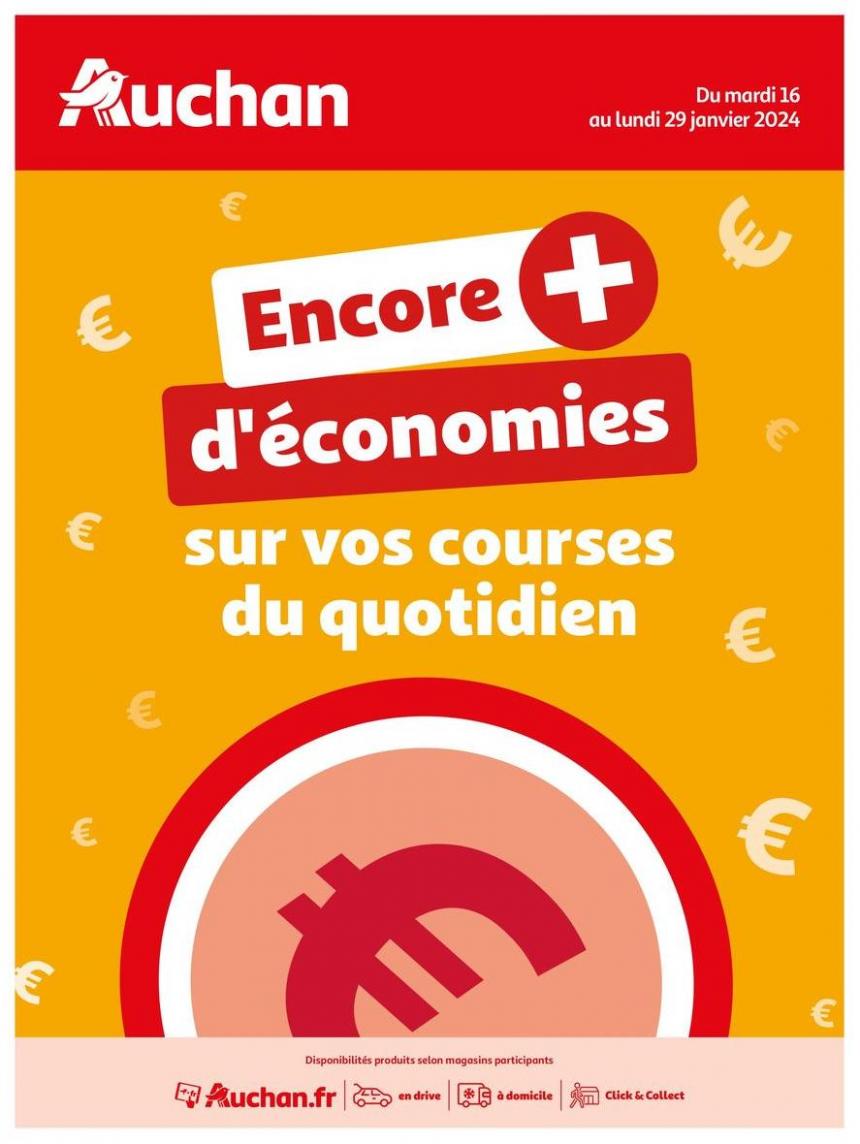 Des Économies Au Quotidien. Auchan (2024-01-29-2024-01-29)