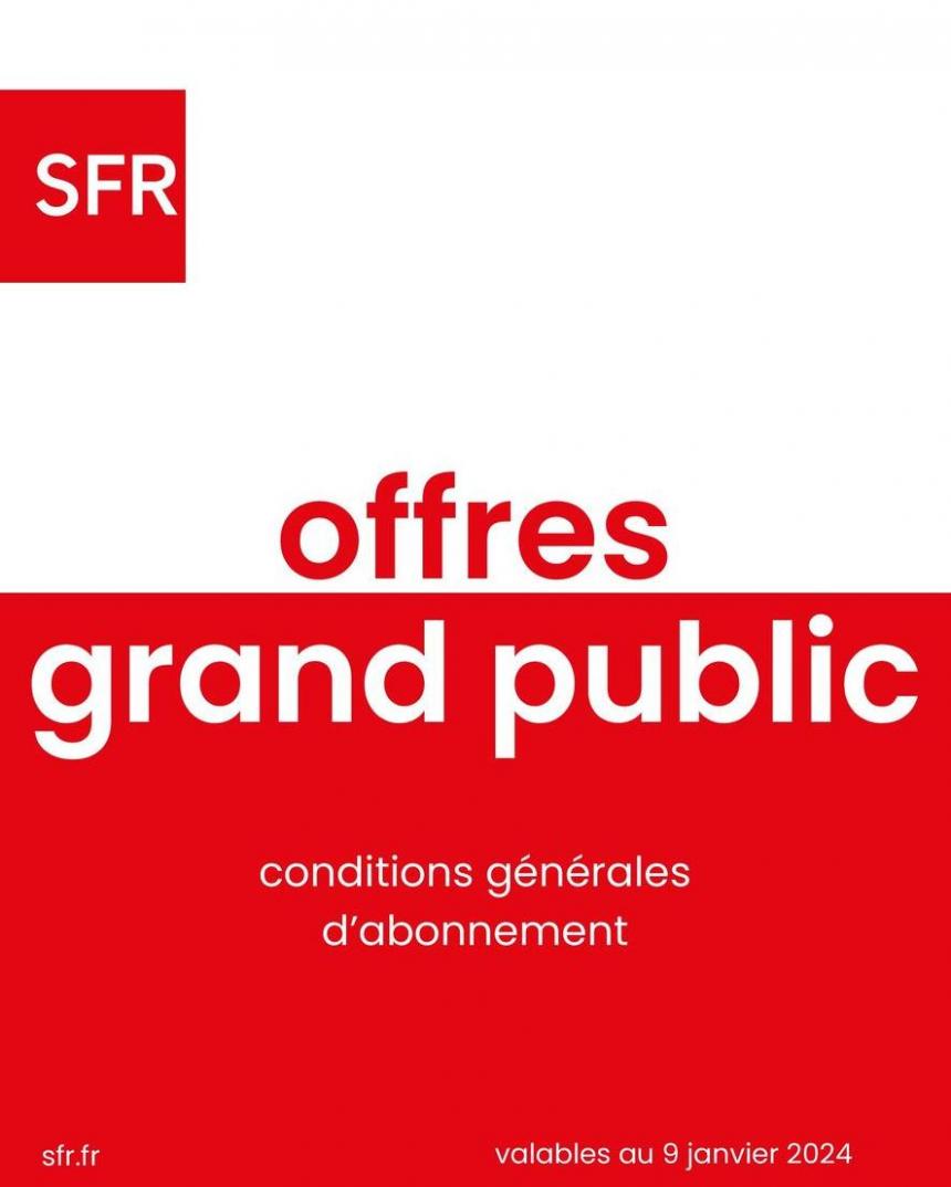 Offres Grand Public. SFR (2024-03-31-2024-03-31)