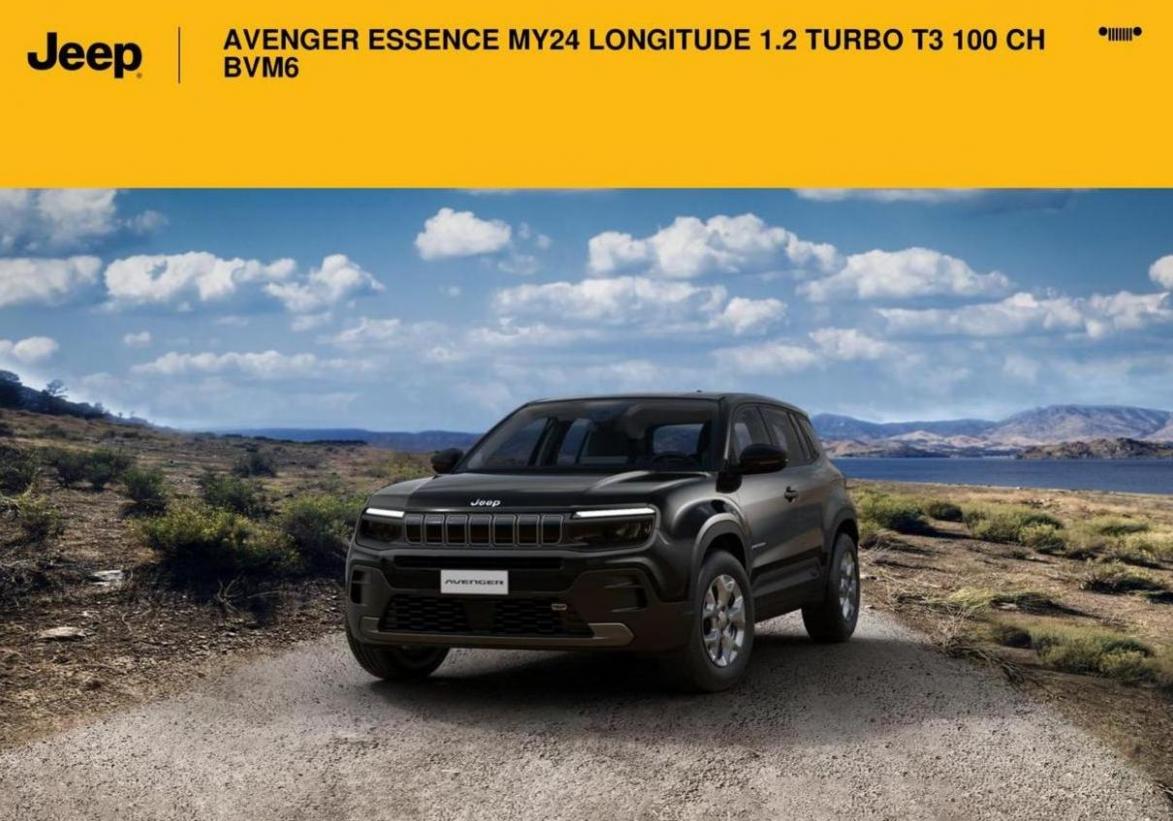 Avenger Essence My24 Longitude 1.2 Turbo T3 100 Ch Bvm6. Jeep (2024-06-30-2024-06-30)
