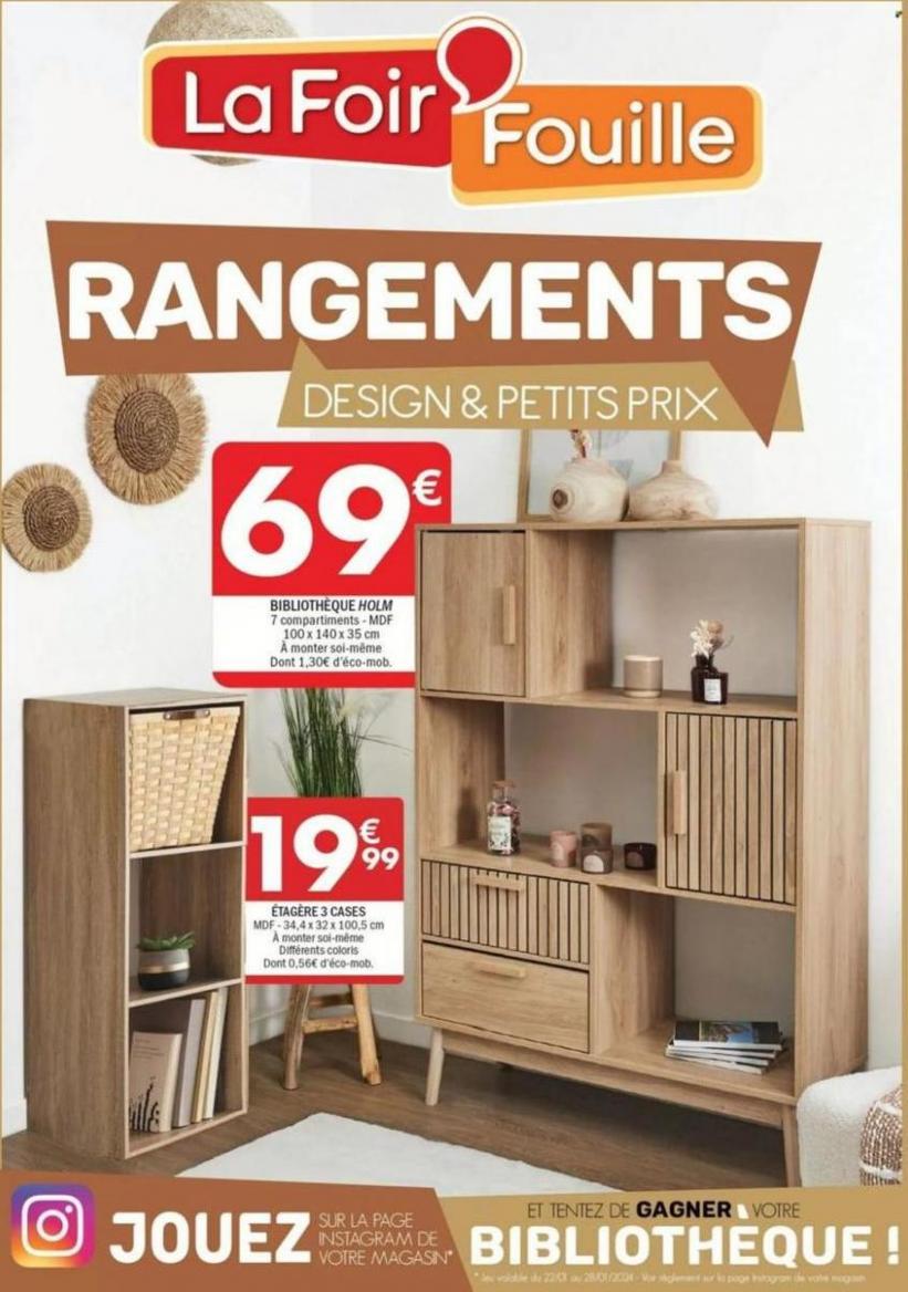 Rangements Design & Petits Prix. La Foir'Fouille (2024-01-28-2024-01-28)