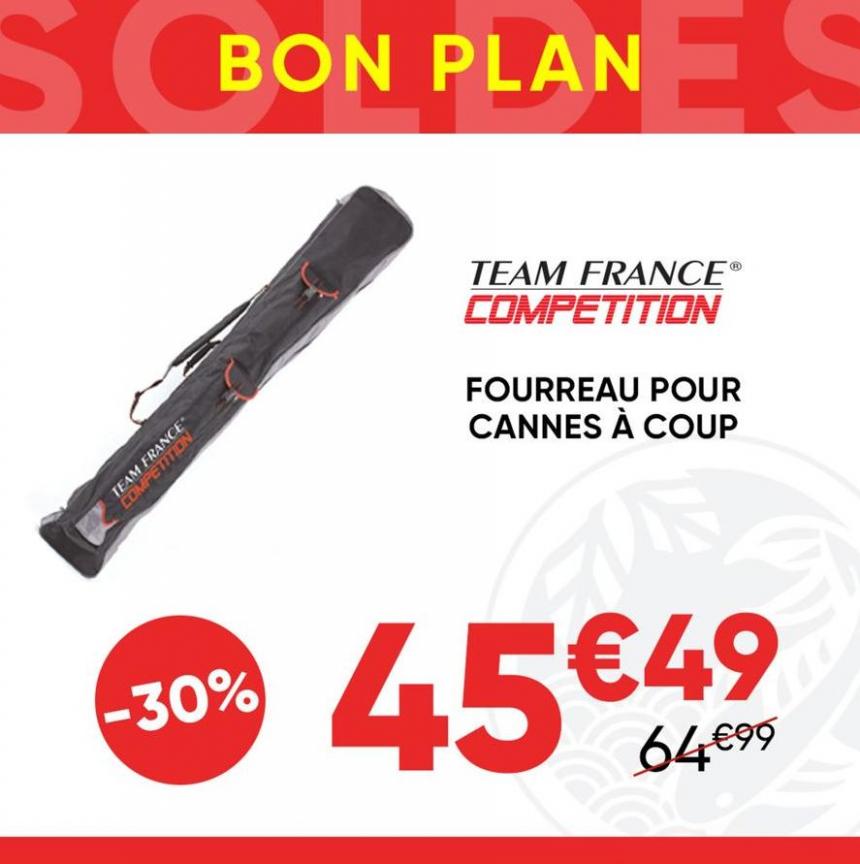 Soldes : -30% Sur Le Fourreau Competition Luxe De Team France. Pacific Pêche (2024-01-31-2024-01-31)