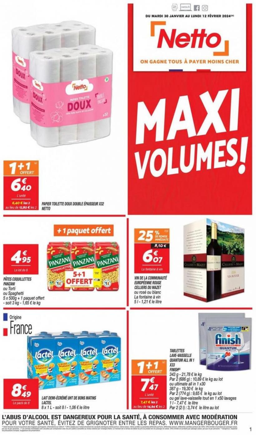 Semaine Prochaine : Maxi Volumes !. Netto (2024-02-12-2024-02-12)
