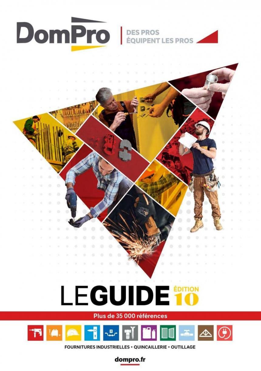 Nouveau : Catalogue Le Guide !. DomPro (2024-03-31-2024-03-31)