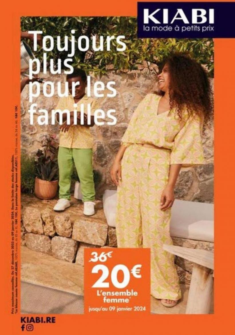 Toujours Plus Pour Les Familles. Kiabi (2024-01-09-2024-01-09)