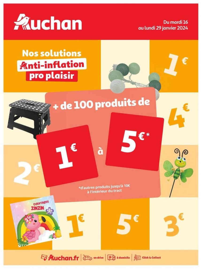 Nos Solutions Anti-Inflation Pro Plaisir !. Auchan (2024-01-29-2024-01-29)
