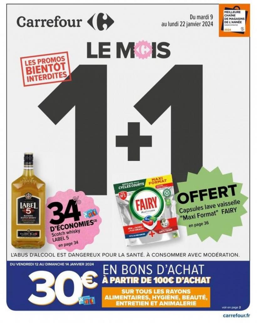 Le Mois - 1+1. Carrefour (2024-01-22-2024-01-22)