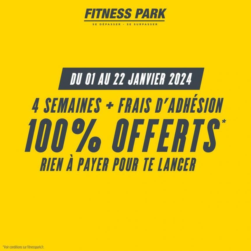 100% Offerts. Fitness Park (2024-01-22-2024-01-22)