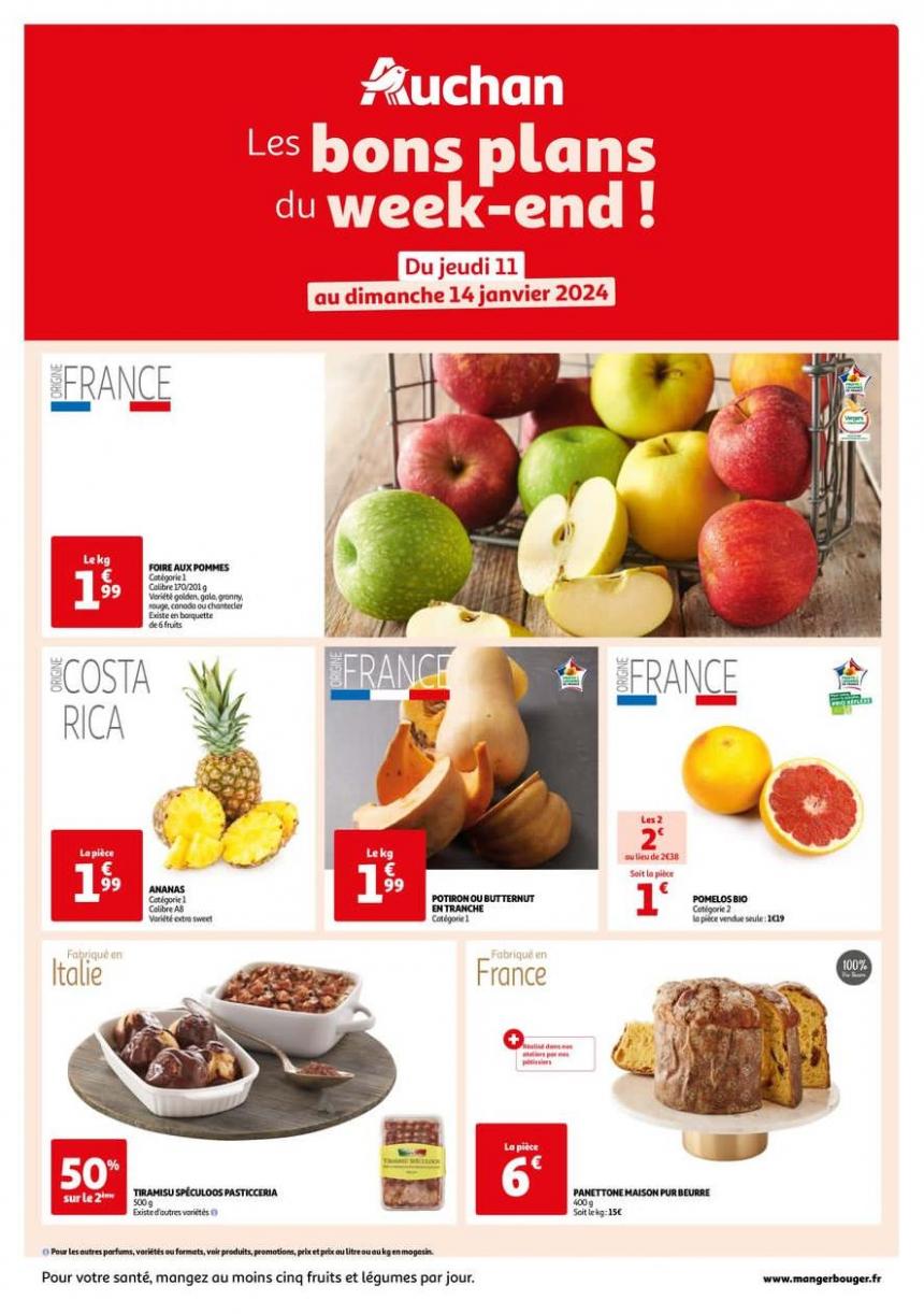 Les Bons Plans Du Week-End Dans Votre Hyper !. Auchan (2024-01-14-2024-01-14)