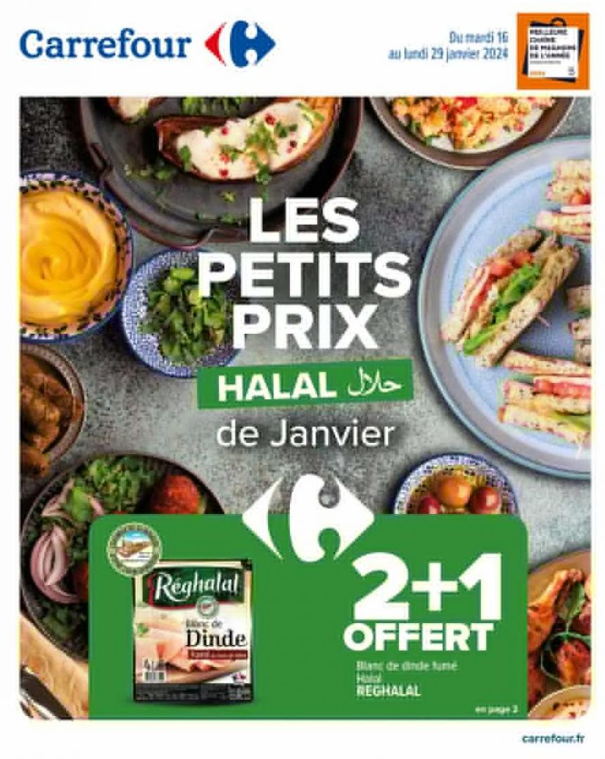 Les Petits Prix Halal De Janvier. Carrefour Drive (2024-01-29-2024-01-29)