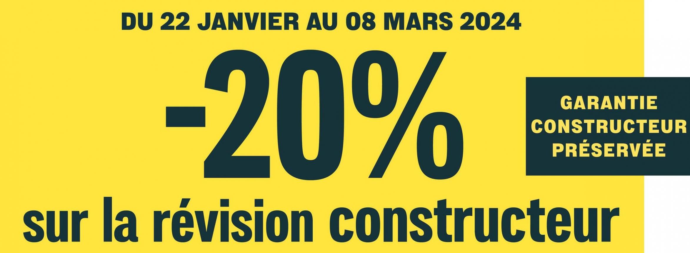 -20% Sur La Révision Constructeur. Top Garage (2024-03-08-2024-03-08)