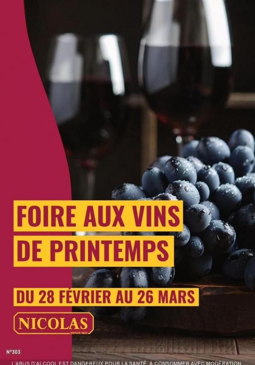 Foire Aux Vins De Printemps. Nicolas (2024-03-26-2024-03-26)