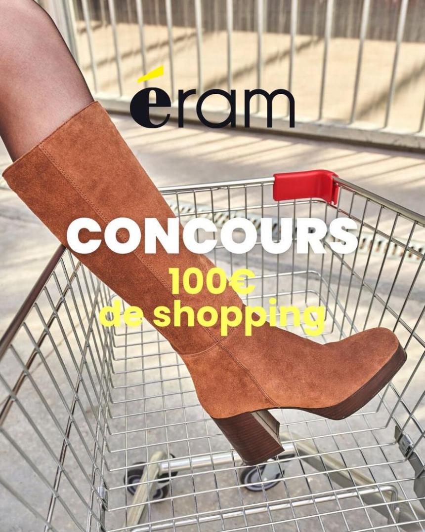 Concours 100 € De Shopping. Eram (2024-02-29-2024-02-29)