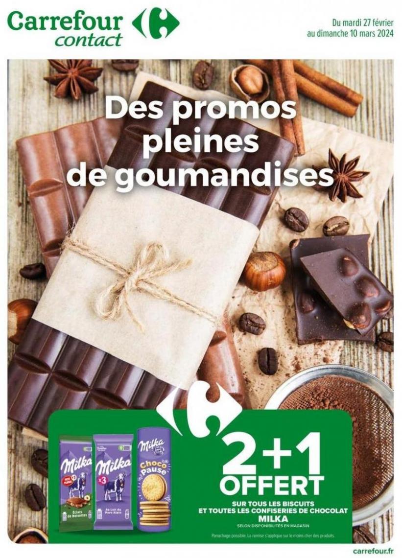Des Promos Pleines De Gourmandises. Carrefour Contact (2024-03-10-2024-03-10)