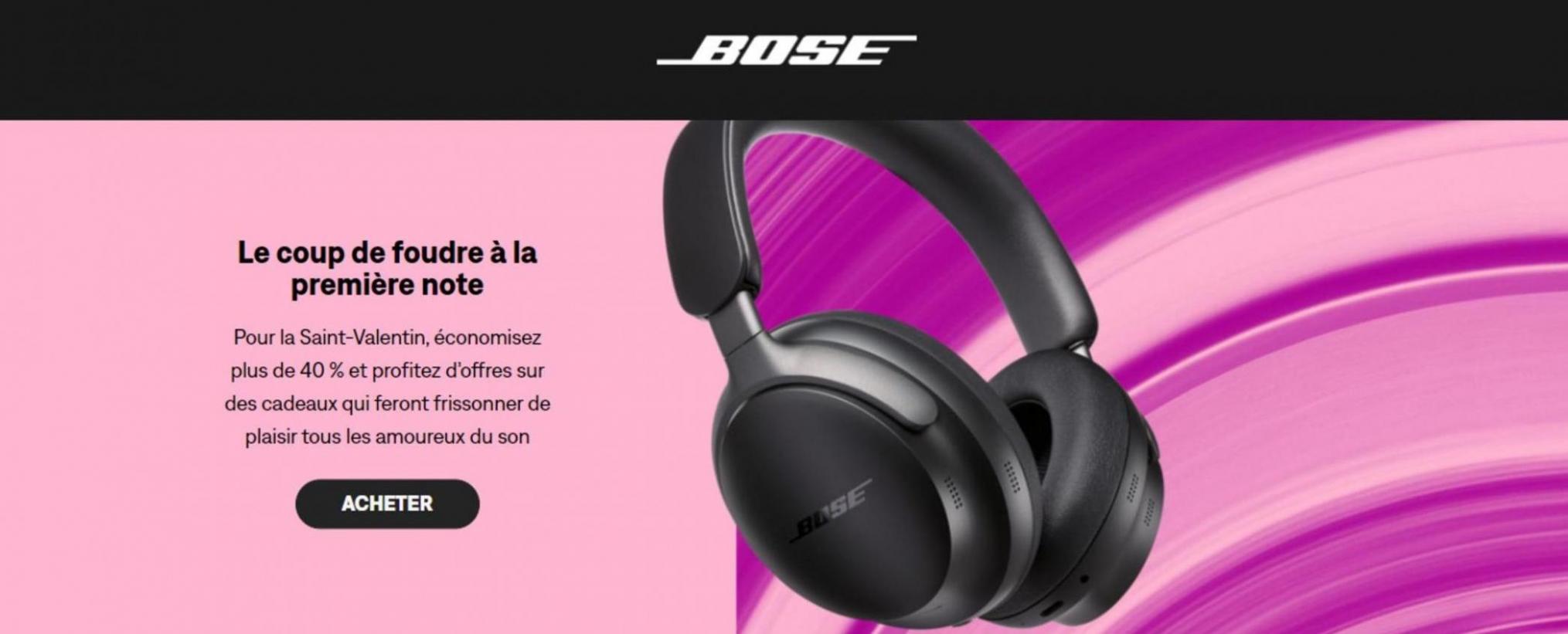Offres Bose!. Bose (2024-02-14-2024-02-14)