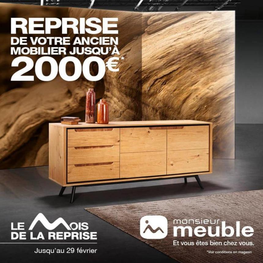 Envie De Changement ? Monsieur Meuble Reprend Votre Ancien Mobilier Jusqu’à 2 000€* !!!. monsieur meuble (2024-02-29-2024-02-29)