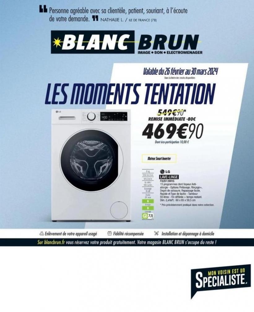 Les Moments Tentation. Blanc Brun (2024-03-30-2024-03-30)