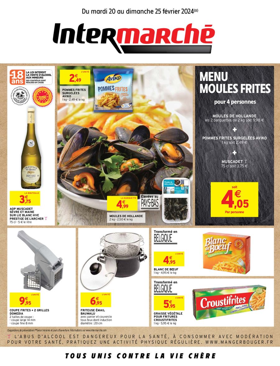 Moules Frites. Intermarché Contact (2024-02-25-2024-02-25)
