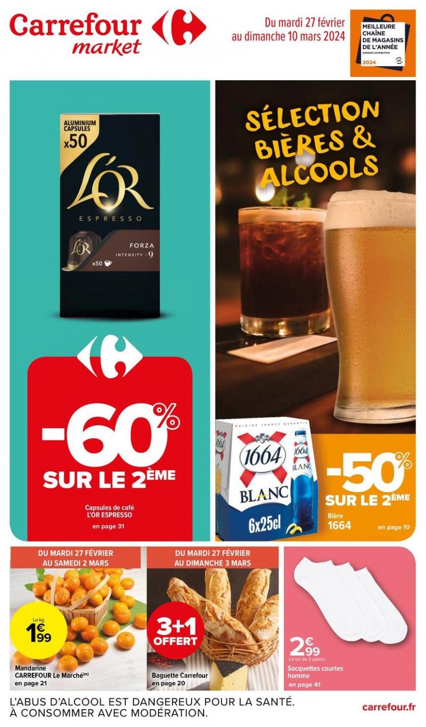 Sélection Bières & Alcools. Carrefour Express (2024-03-10-2024-03-10)