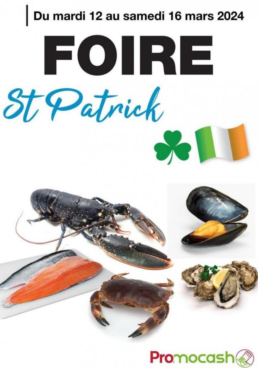 Foire St Patrick. Promocash (2024-03-16-2024-03-16)