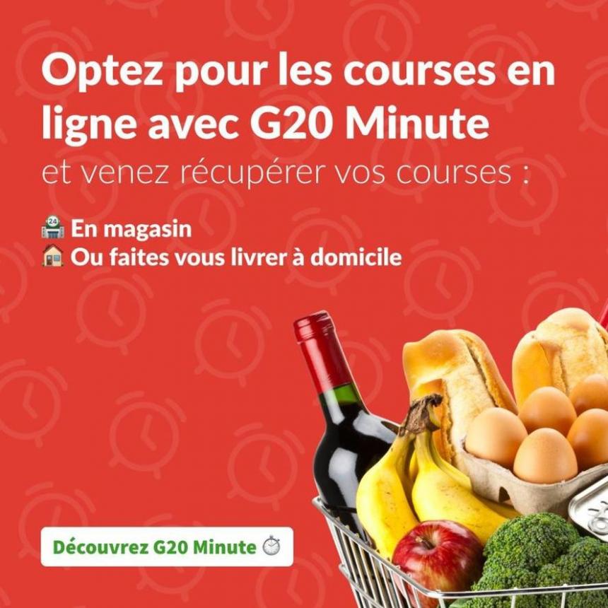 Optez Pour Les Courses En Ligne Avec G20 Minute. G20 (2024-03-29-2024-03-29)