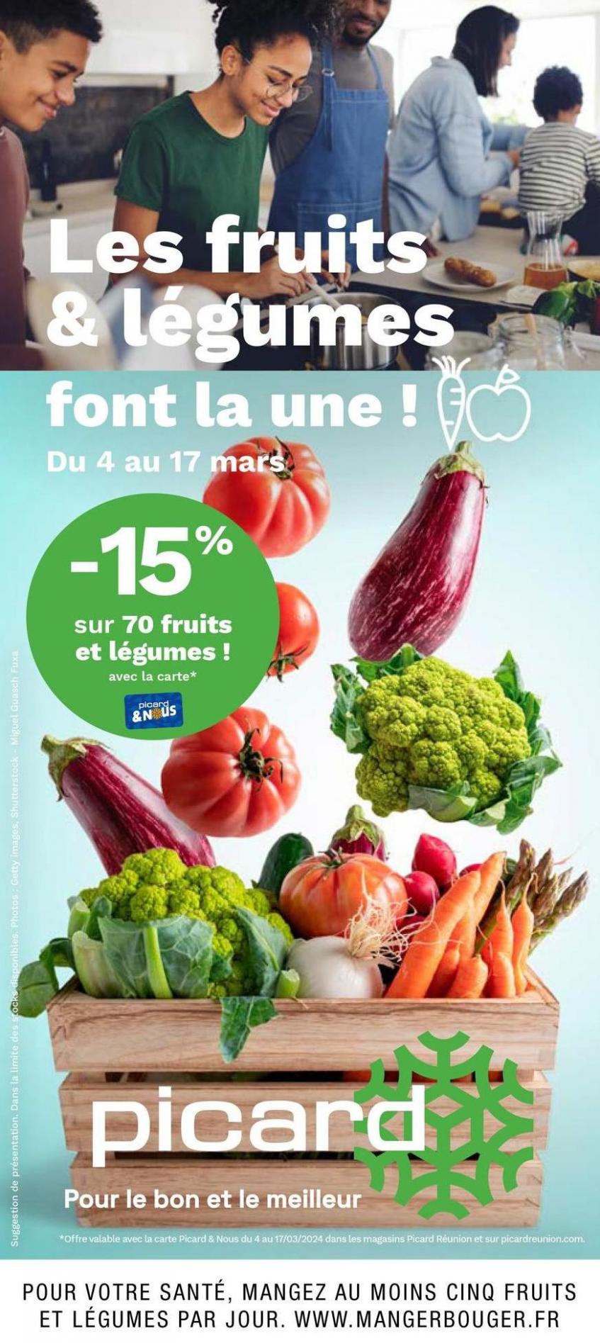 Les Fruits & Légumes Font La Une !. Picard (2024-03-17-2024-03-17)