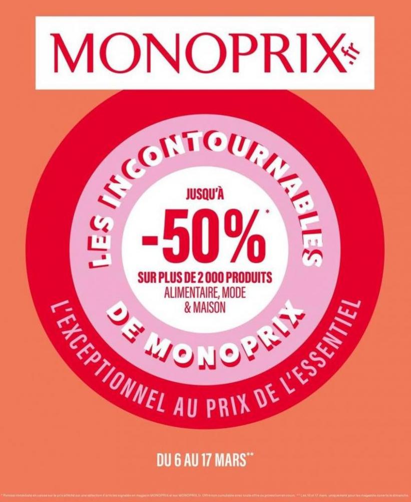 Les Incontournables. Monoprix (2024-03-17-2024-03-17)