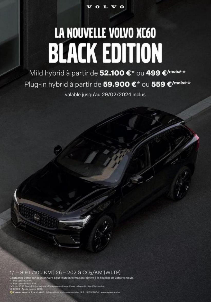 La Nouvelle Volvo Xc60 Black Edition. VOLVO (2024-11-30-2024-11-30)