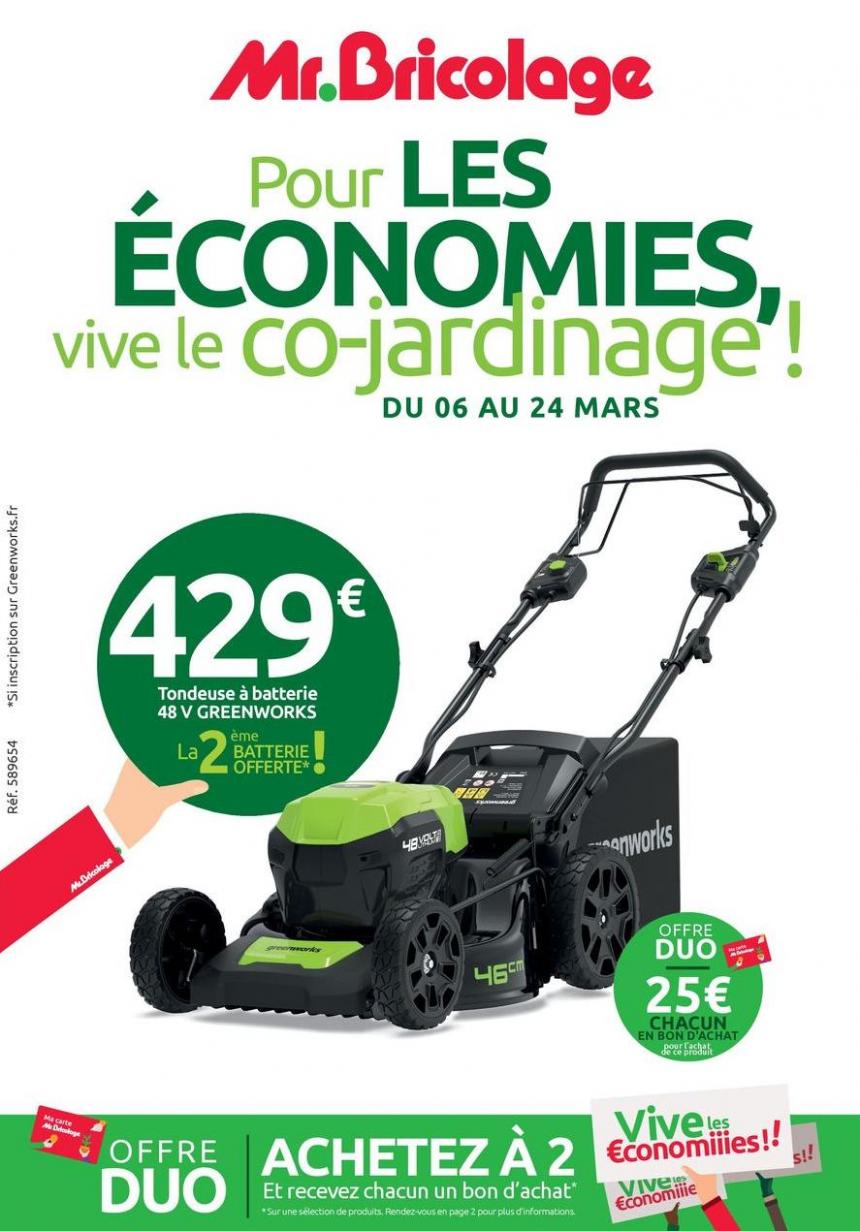 Pour Les Économies, Vive Le Co-Jardinage !. Mr Bricolage (2024-03-24-2024-03-24)