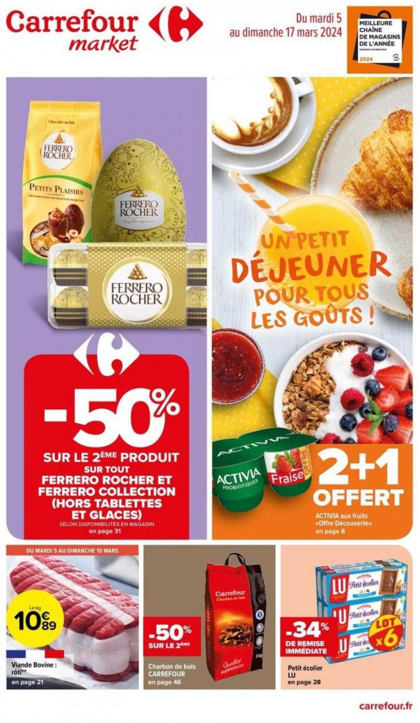 Un Petit Déjeuner Pour Tous Les Goûts !. Carrefour Market (2024-03-17-2024-03-17)