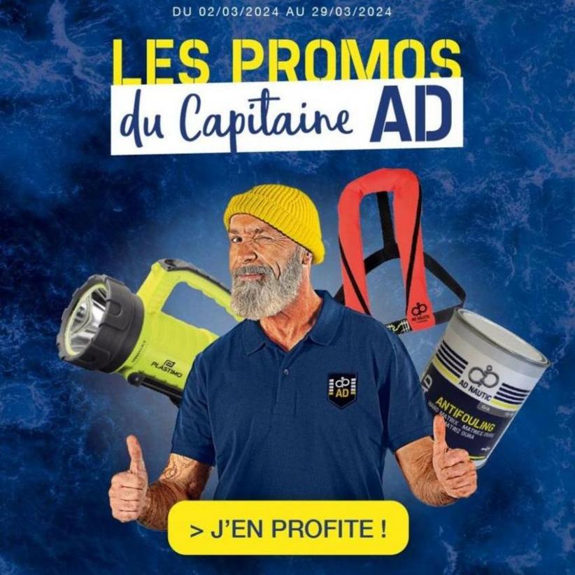 Retrouvez L’ensemble Des Promos Du Capitaine Ad Sur Le Site Ad Nautic Et Profitez De Jusqu’à 40% De Remise.. Accastillage Diffusion (2024-03-29-2024-03-29)