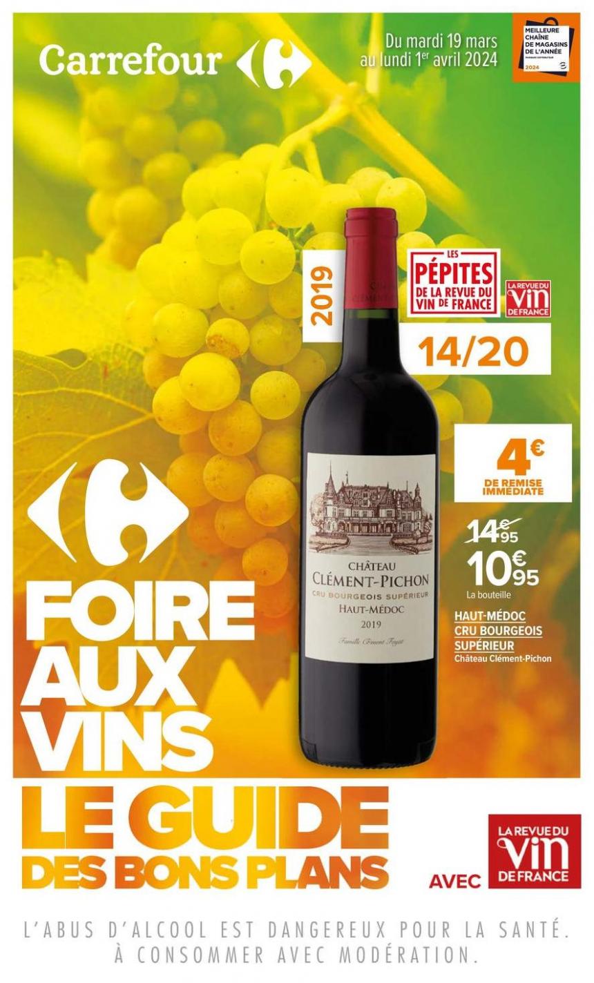 Foire Aux Vins De Printemps. Carrefour Drive (2024-04-01-2024-04-01)