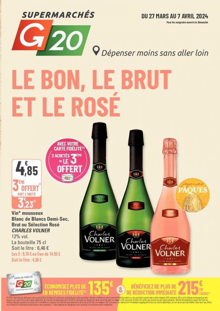 Le Bon, Le Brut Et Le Rosé. G20 (2024-04-07-2024-04-07)