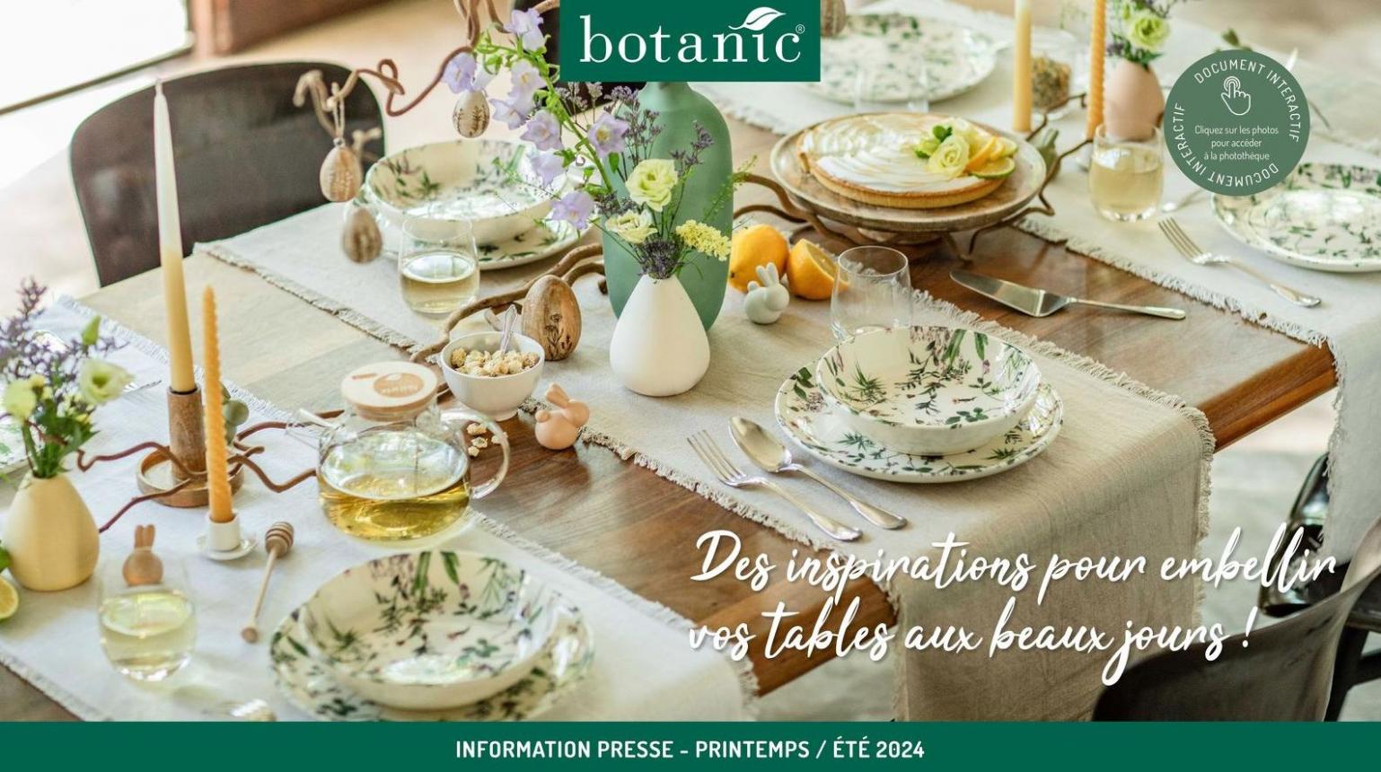 Des Inspirations Pour Embellir Vos Tables Aux Beaux Jours !. Botanic (2024-08-31-2024-08-31)