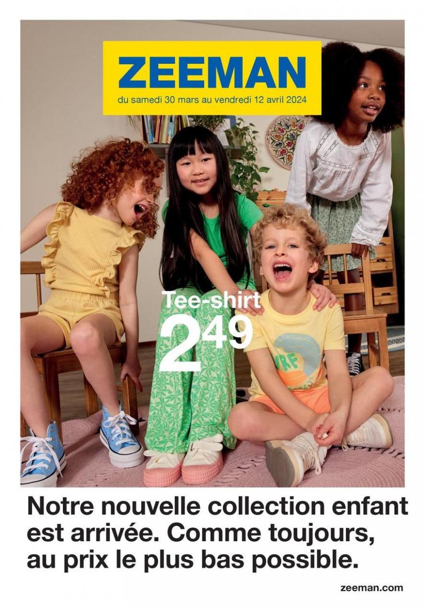 Notre Nouvelle Collection Enfant Est Arrivée. Comme Toujours, Au Prix Le Plus Bas Possible. Zeeman (2024-04-12-2024-04-12)