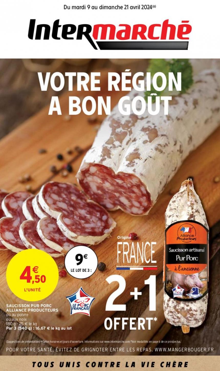 Votre Region A Bon Gout. Intermarché (2024-04-21-2024-04-21)