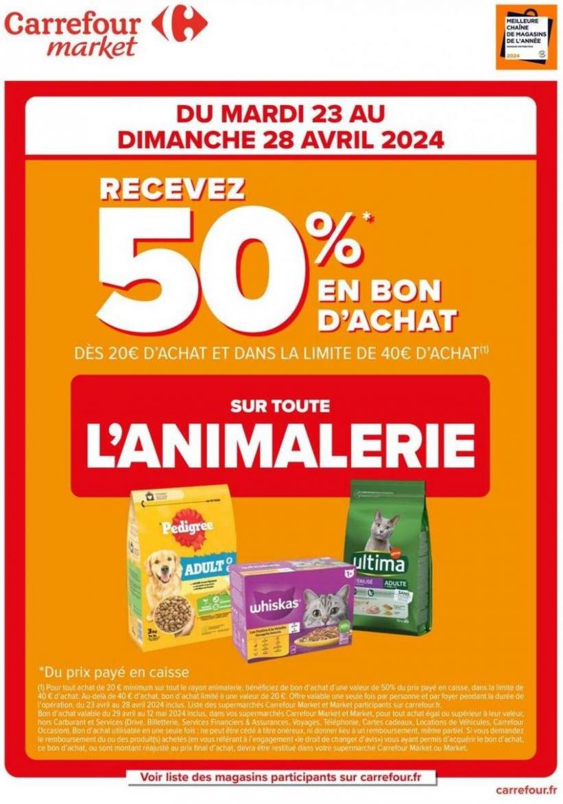 Offre À Ne Pas Manquer. Carrefour Market (2024-04-29-2024-04-29)