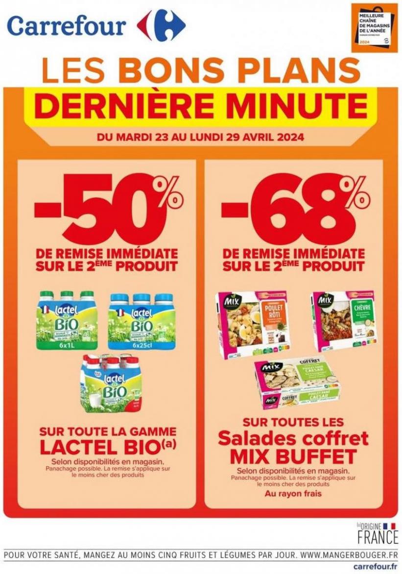 Les Bons Plans De La Semaine. Carrefour (2024-04-29-2024-04-29)